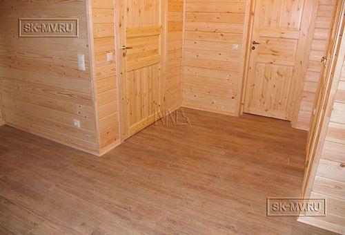 Пример внутренней отделки охотничьего дома в Будилово - 4