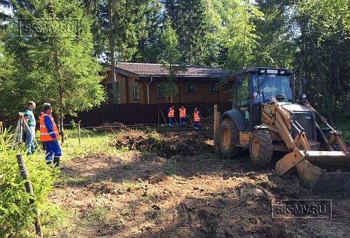 2. Выемка почвенно-растительного слоя