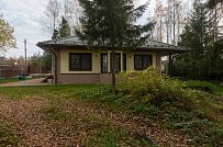 Построенный одноэтажный дом из газобетона с шатровой крышей в СНТ Фауна - мини - 15