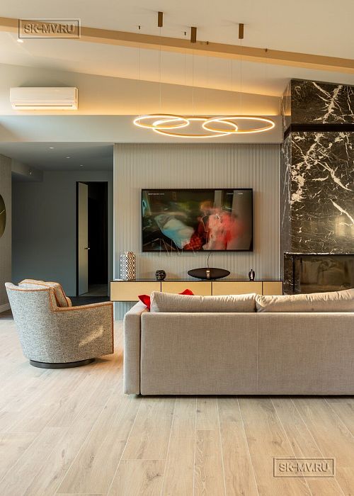 Интерьер загородного дома в Сестрорецке