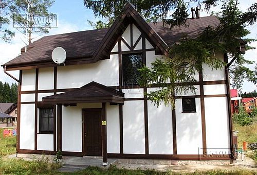 Строительство теплого каркасного дома в стиле фахверк, в п Медное озеро - 13