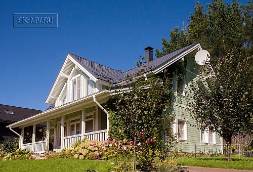 Строительство теплого каркасного дома 185 кв м для постоянного проживания в Северная корона 79 в Волочаевке - 15