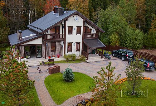 Строительство современного каркасного коттеджа с цокольным этажом в п Ольшаники - 7