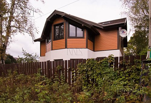 Строительство комбинированного загородного дома из газобетона и дерева в п Володарский - 9