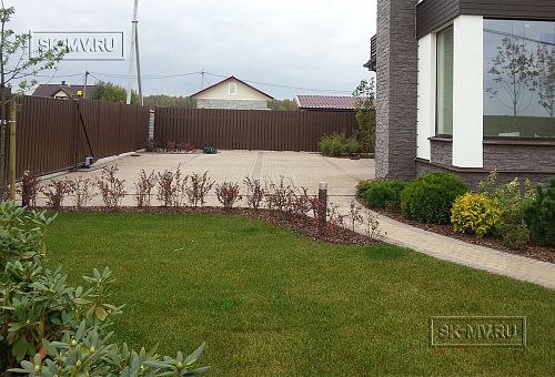 Ландшафтный дизайн участка в Оликах 2 - 4