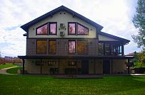 Строительство современного каркасного коттеджа с цокольным этажом в п Ольшаники - мини - 5