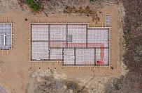 Монтаж индивидуального расчётного фундамента УШП PRO для строительства каркасного дома в Рощино 2, S заливки = 178 кв.м, Лениградская обл. - мини - 8