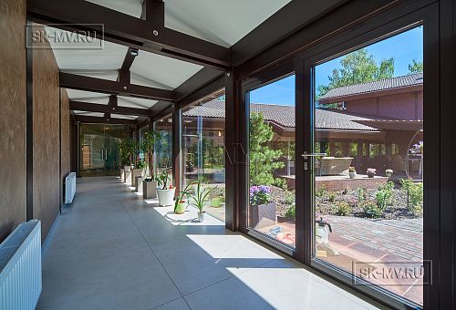 Фото репортаж с места строительства SPA комплекса с панорамными окнами в Котельниках - 5