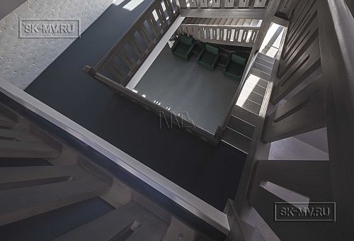 Фото репортаж с места строительства Дома художников 1600 кв м из кирпича с цокольным этажом по старинным чертежам 19 века в Тарусе Калужской области - 11