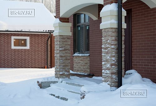 Энергоэффективный комбинированный дом построен в сочетании каркасной технологии и газобетона в селе Орлино в Гатчинском районе Ленинградской области - 13