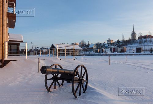 Фото репортаж с места строительства кирпичного дома ок 800 кв м с цоколем и СПА в д Пеники Лен области - 24