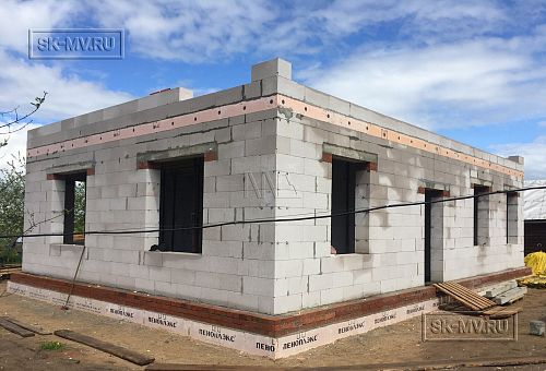 Монтаж второго этажа дома