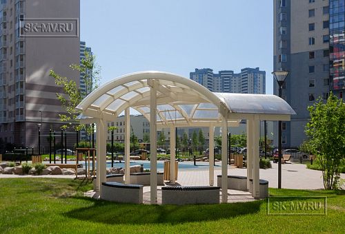 Строительство каркасных беседок по индивидуальному проекту в ЖК Legenda - 19