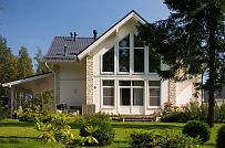 Строительство каркасного дома с навесом для автомобиля в п Пески - мини - 21