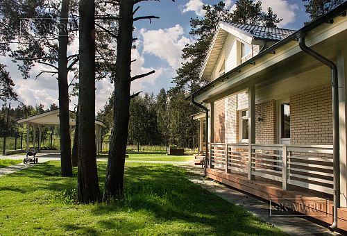 Строительство современного каркасного коттеджа с семью спальнями в п Лебяжье - 8