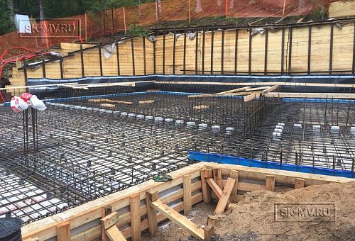 Монолитный дом строится в п Тарасово Ленинградской области - 4