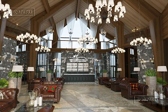 Интерьер клубного дома гольф-клуба - 3