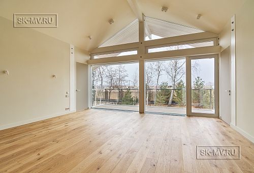 Пример внутренней отделки фахверкого дома в КП Монтевиль - 24