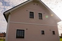 Строительство каркасного коттеджа с большой террасой в п Ольшаники - мини - 5