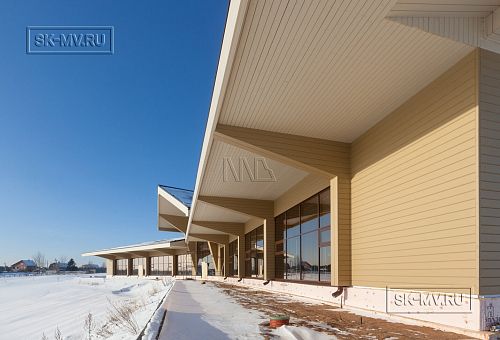 Построенный клубный дом с рестараном по технологии фахверк для гольф-клуба Земляничные поляны - 2