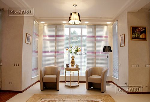 Дизайн интерьера в классическом стиле загородного дома с мансардой в кп Галактика - 1