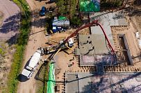 Монтаж индивидуального расчётного фундамента УШП PRO для строительства кирпичного дома в Рощино 2, S плиты = 530 кв.м, Лениградская обл. - мини - 32