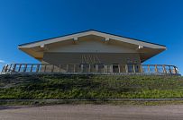 Построенный клубный дом с рестараном по технологии фахверк для гольф-клуба Земляничные поляны - мини - 17