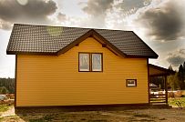 Строительство теплого зимнего каркасного дома 187 кв м с эркером и террасой в КП Цветочный - мини - 5