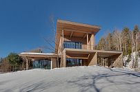 Построенный современный энергоэффективный загородный дом класса премиум с отделкой планкеном в Выборгском районе - мини - 84