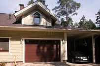 Построенный двухэтажный каркасный коттедж в комаровском стиле в п Комарово - мини - 21