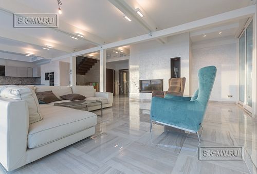 Пример внутренней отделки дома фахверк в п Пески - 25