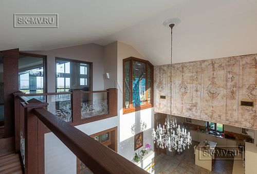 Фото репортаж с места строительства комбинированного дома площадью 1400 кв м с цоколем и СПА в д Пеники Ленобласти - 9