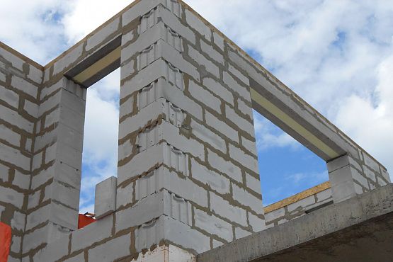 Этапы строительства дома из газобетона - 2