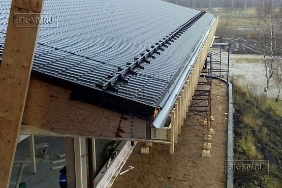 Построенный клубный дом с рестараном по технологии фахверк для гольф-клуба Земляничные поляны - 22