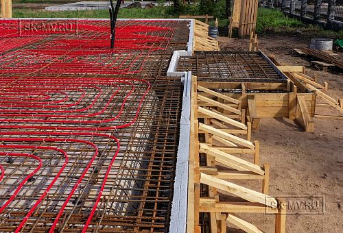 Монтаж индивидуального расчётного фундамента УШП PRO для строительства кирпичного одноэтажного дома в Репино, Лениградская обл. - 18