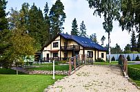 Строительство большого желтого каркасного дома с гаражом и сауной в пгт Сиверский - мини - 20