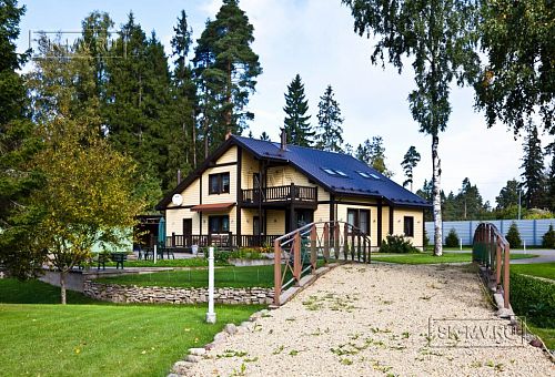 Строительство большого желтого каркасного дома с гаражом и сауной в пгт Сиверский - 20