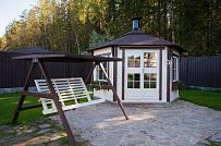 Построенный небольшой каркасный коттедж с мансардным этажом Галактика 9 - мини - 16