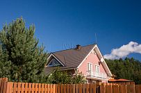 Построенный каркасный дом ок 170 кв м с балконом и террасой Северная корона 65 в пос. Волочаевка - мини - 5