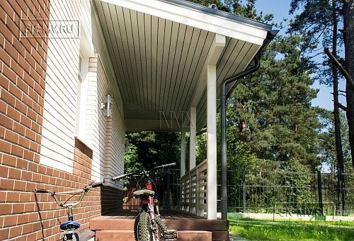 Строительство современного каркасного коттеджа с семью спальнями в п Лебяжье - 4