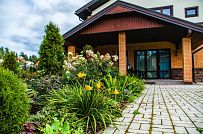 Строительство большого двухэтажного газобетонного коттеджа с комбинированной фасадной отделкой кирпичом и штукатуркой в КП Сосновое - мини - 5