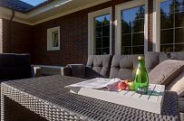 Одноэтажная усадьба в английском стиле в КП Галактика, технология каркас - мини - 28