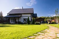 Построенный небольшой каркасный коттедж с мансардным этажом Галактика 9 - мини - 11