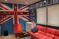 Дизайн интерьера одноэтажного каркасного СПА комплекса с бассейном в Зеркальном - мини - 5