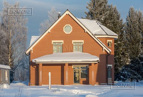 Энергоэффективный комбинированный дом построен в сочетании каркасной технологии и газобетона в селе Орлино в Гатчинском районе Ленинградской области - 27