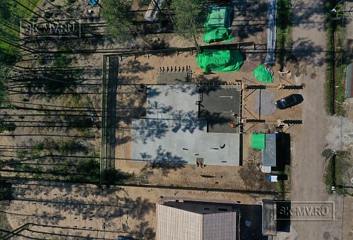 Монтаж индивидуального расчётного фундамента УШП PRO для строительства кирпичного двухэтажного дома в Рощино 2, S плиты = 340 кв.м, Лениградская обл. - 43