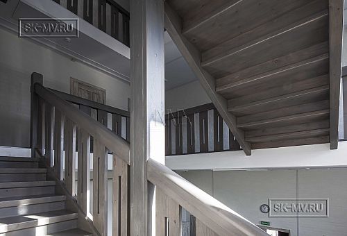 Фото репортаж с места строительства Дома художников 1600 кв м из кирпича с цокольным этажом по старинным чертежам 19 века в Тарусе Калужской области - 17