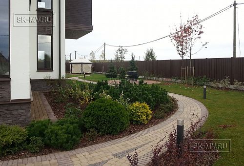 Ландшафтный дизайн участка в Оликах 2 - 2