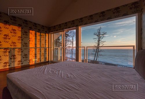 Пример внутренней отделки дома фахверк в п Пески - 13