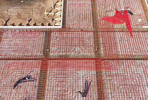 Монтаж индивидуального расчётного фундамента УШП PRO для строительства кирпичного одноэтажного дома в Репино, Лениградская обл. - 10